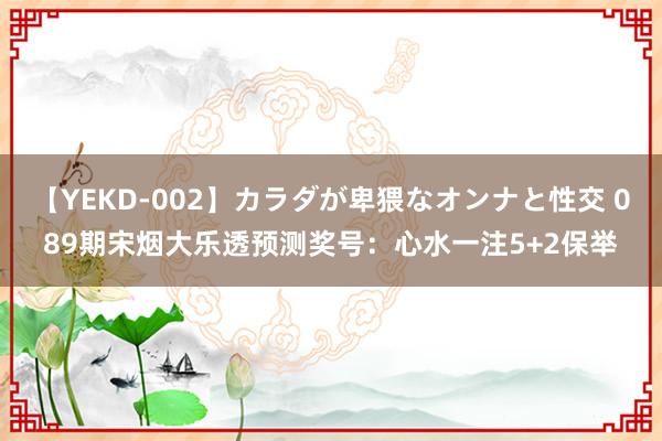 【YEKD-002】カラダが卑猥なオンナと性交 089期宋烟大乐透预测奖号：心水一注5+2保举