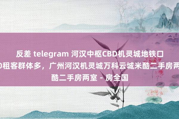 反差 telegram 河汉中枢CBD机灵城地铁口丨月租4600租客群体多，广州河汉机灵城万科云城米酷二手房两室 - 房全国